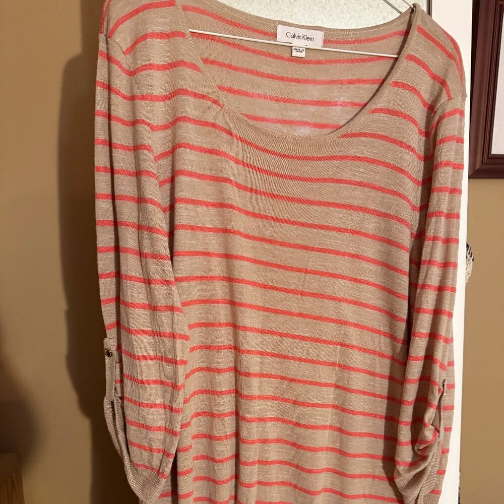 Calvin Klein long tunic sweater